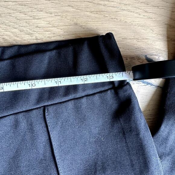 Women’s Black Wide Leg Pull-On Pants Size M 31” Inseam Stretch Workwear Trousers - Picture 7 of 7